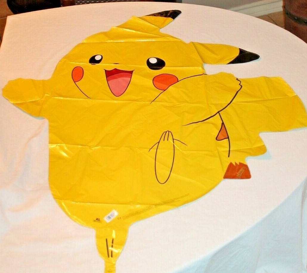 NEW POKEMON PIKACHU 31″ MYLAR BALLOON PARTY SUPPLIES