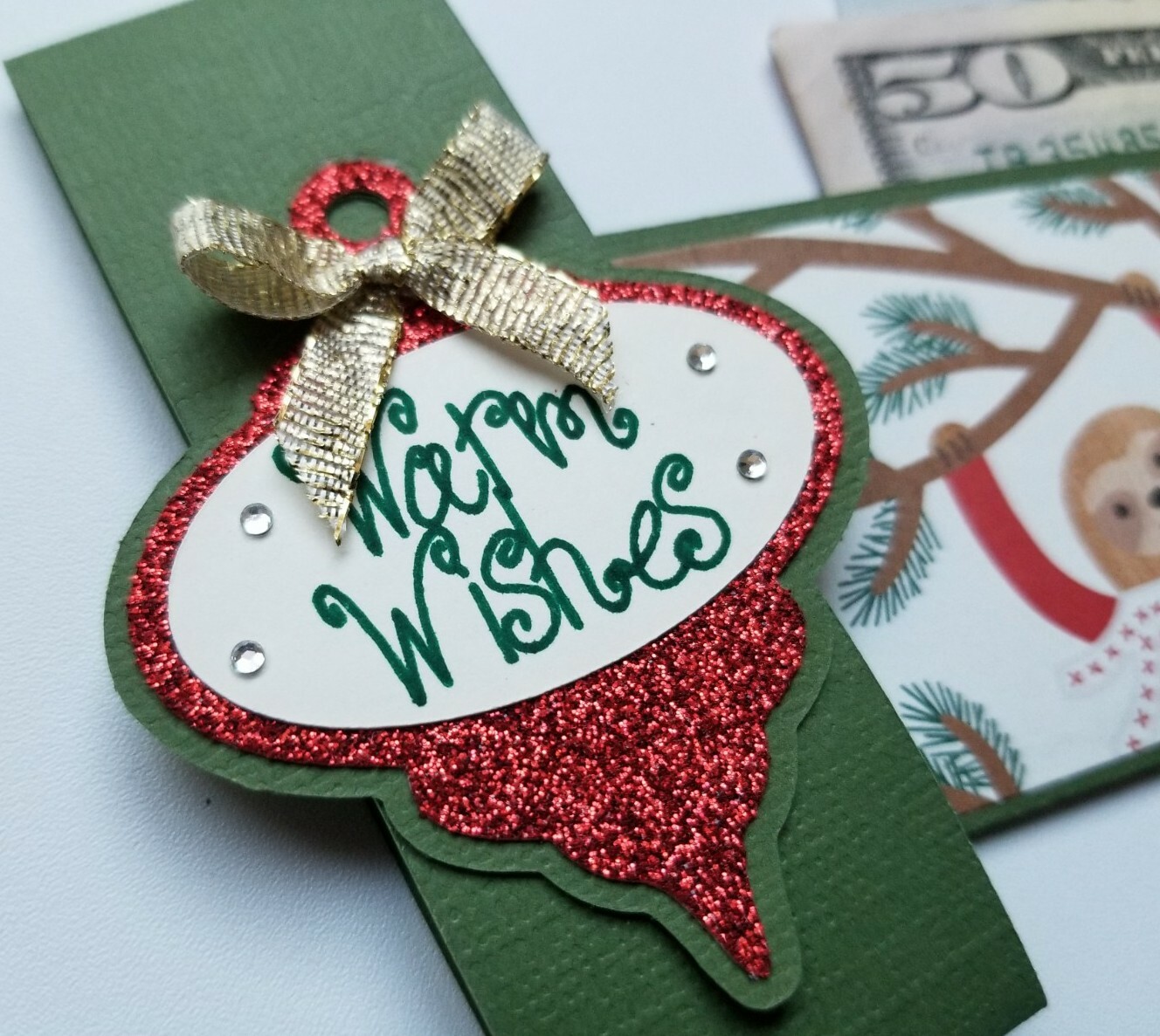Christmas Gift Card/Money Holder, Holiday Gift Card/Cash Holder