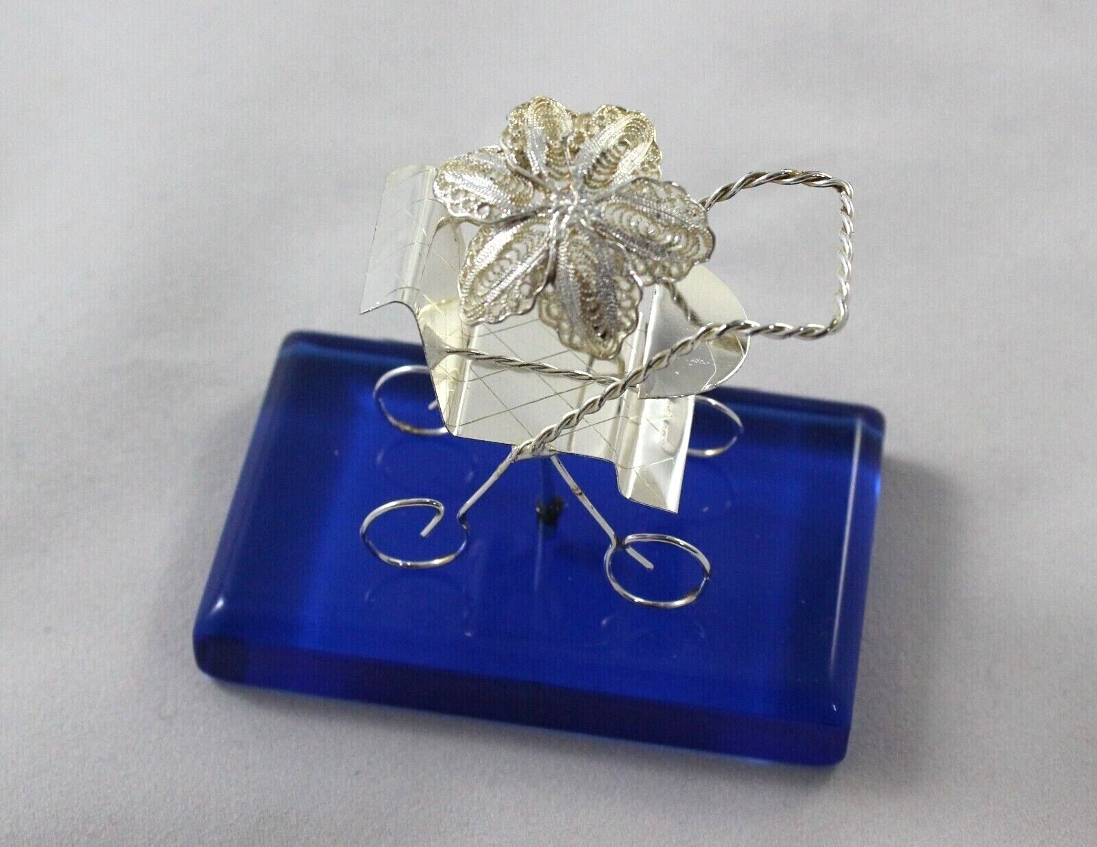 Set Of 10 Birth Baptism Favors Baby Girl Baby Boy Silver Baby Carriage
