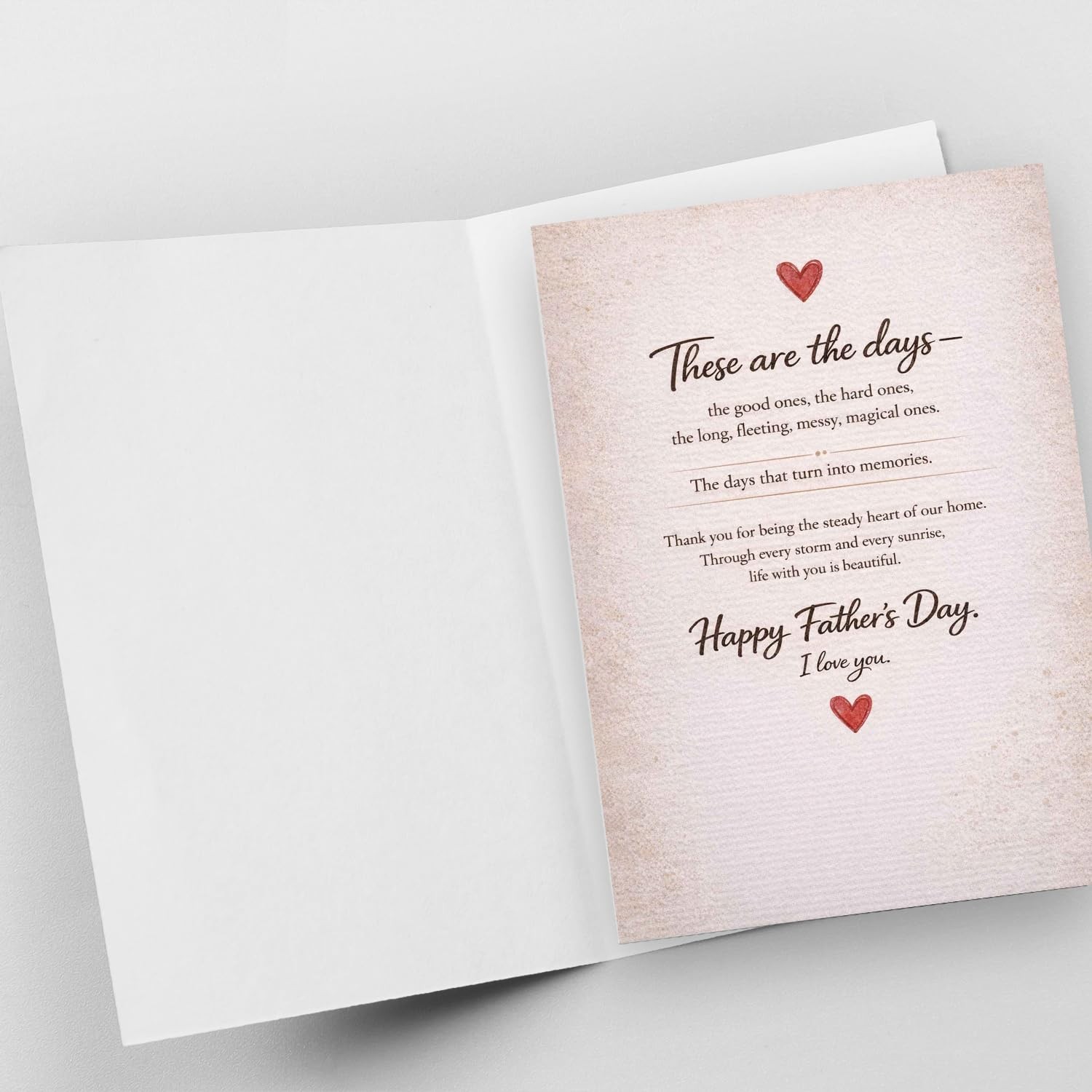 FeliBebe Fathers Day Card for Husband, Men, Romantic style02