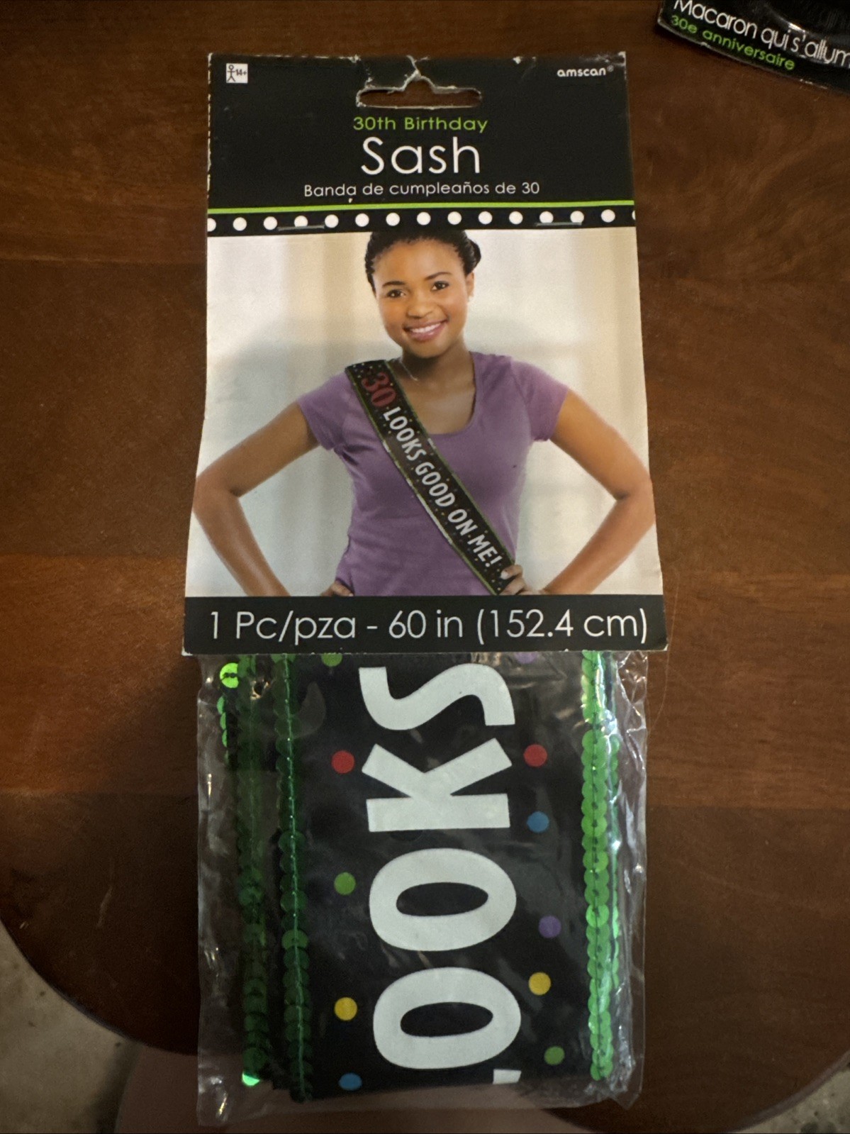 30th Birthday Sash
