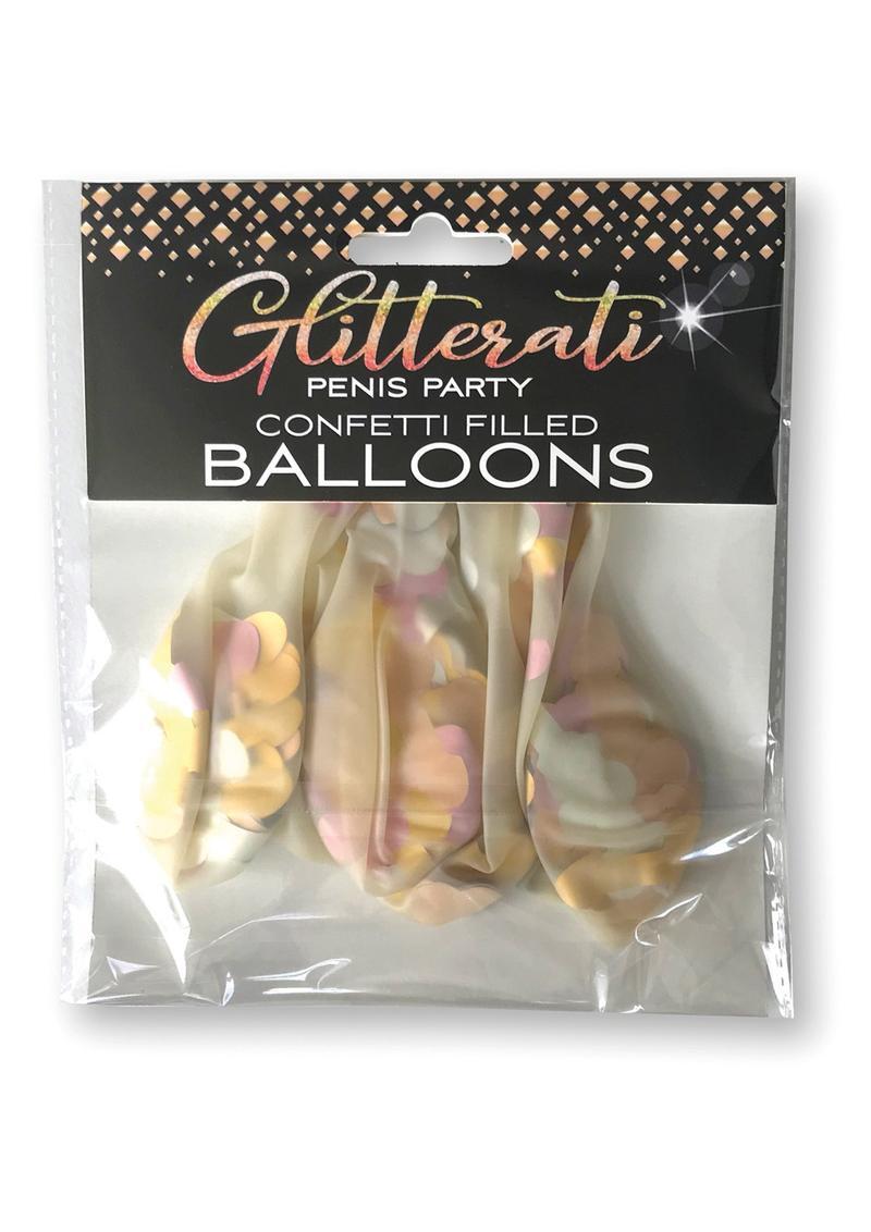 Penis Party Confetti Filled Balloons