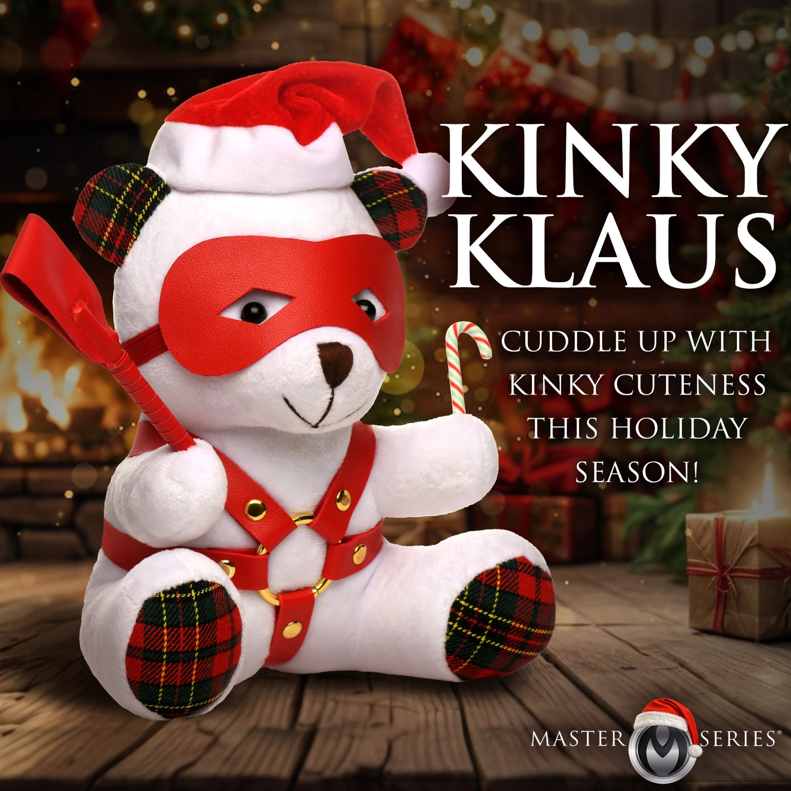 Bachelorette Holiday Soft Plush Bondage Bear Kink Fun Gag Gift Novelty Item