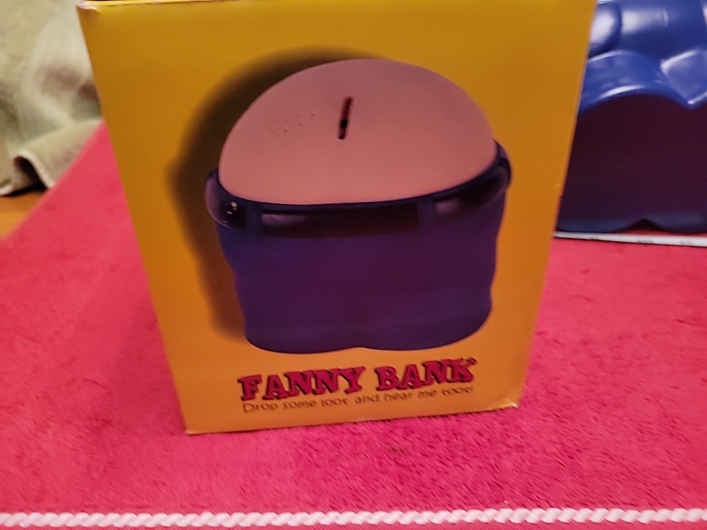 Fanny Piggy Butt Bank The Fart Poop Machine Bank Gag Prank Novelty Joke Toy