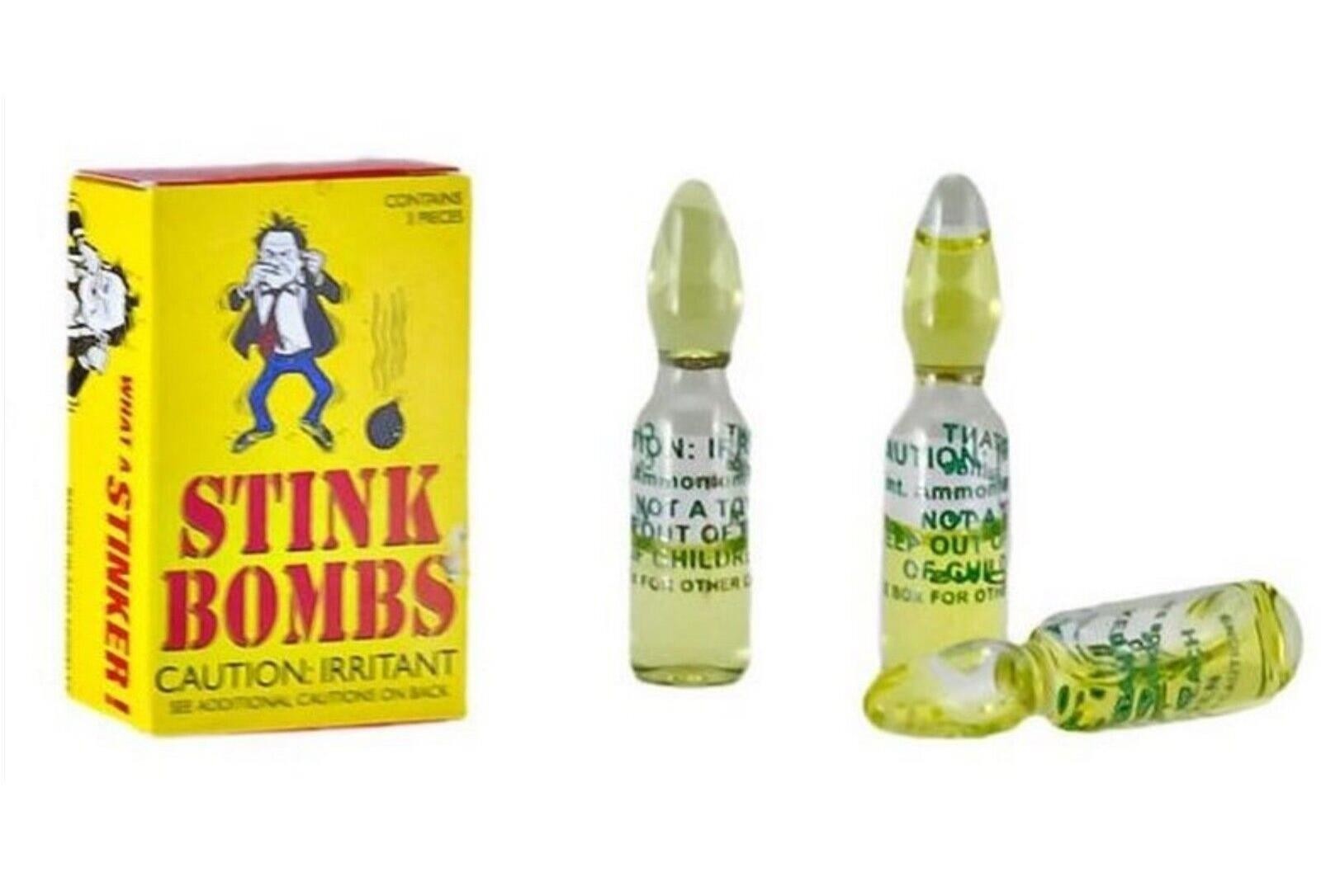 8 Pranks & GaGs – Fart Spray-Itch-Poop-Stink Bombs-Itch Powder-Etc ~ Combo Set