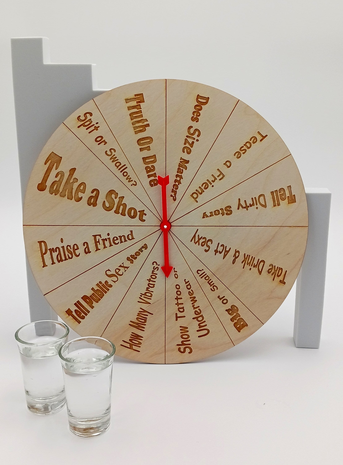 Bachelorette Games Hilarious Wheel of Fortune Board Game Spinner Bridal Gift