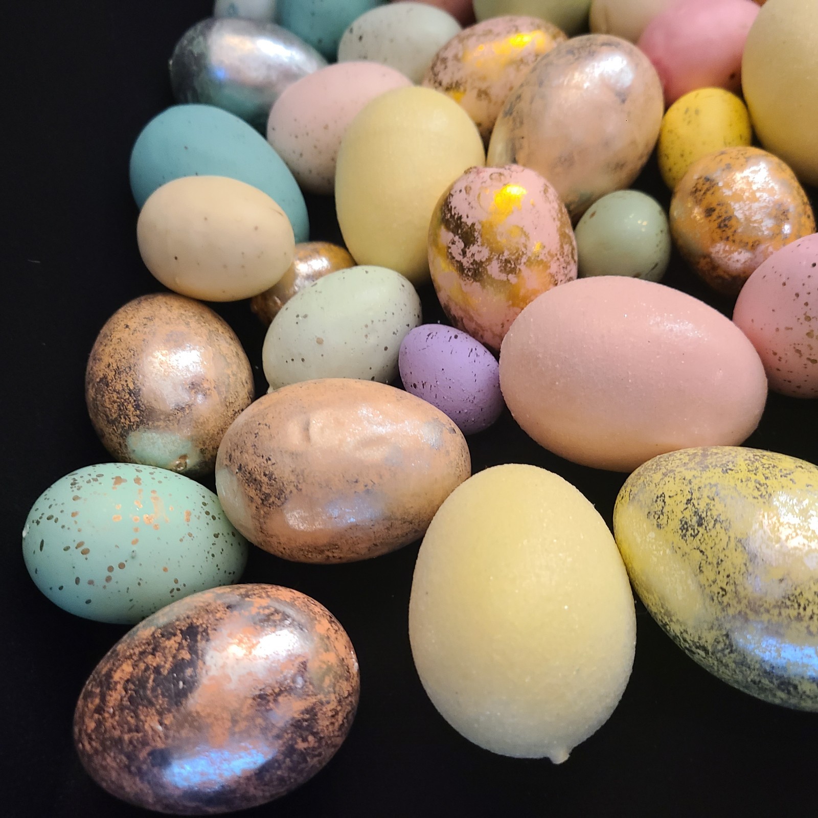 Easter Decorative Eggs Egg Decorations Lightweight Fillers 1.5 to 3 inches