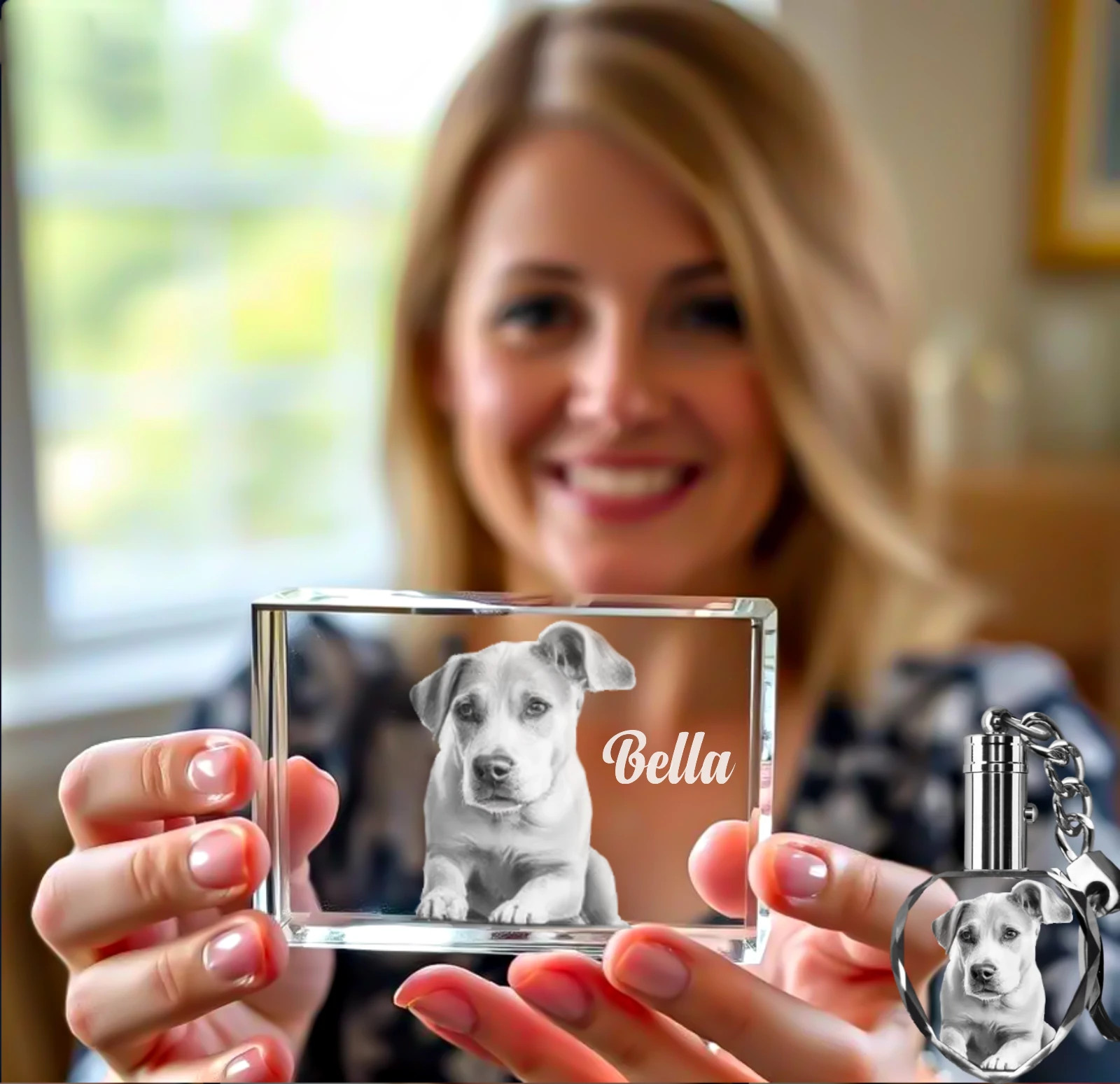 Photo Crystal Gift / Retirement Gift / Corporate Gift Idea – 2D