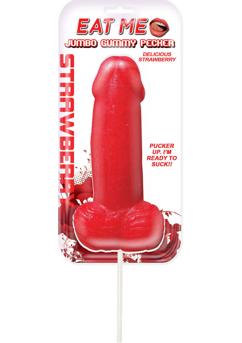 Eat Me Jumbo Gummy Cock Pop
