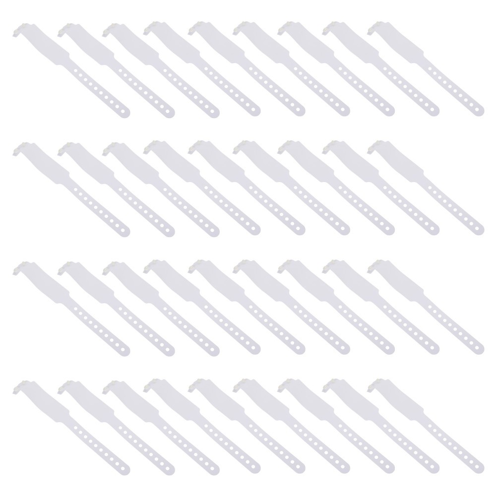 100 Pcs Hospital Identification Bracelets Hospitals Patient Wristbands