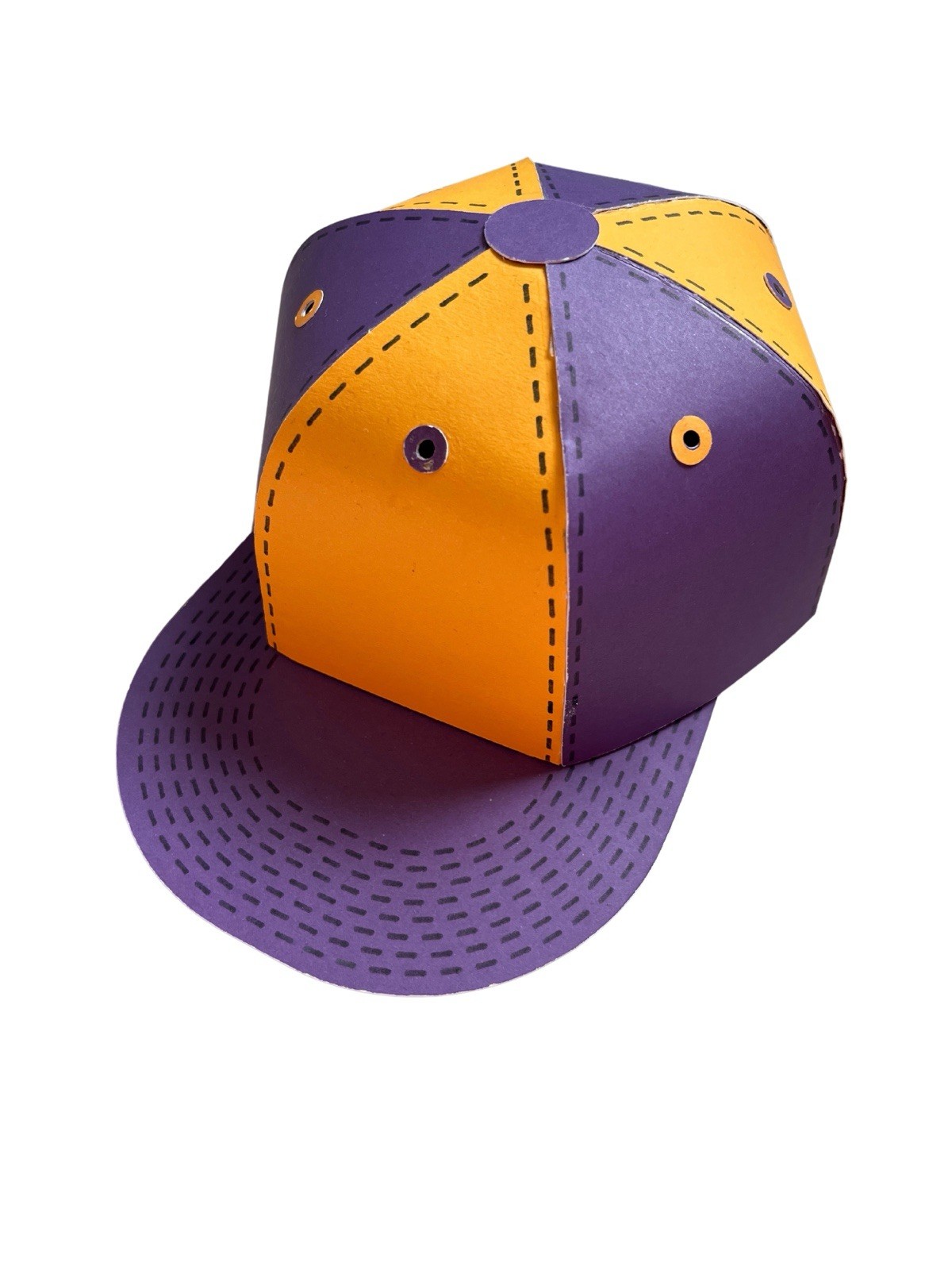 Handmade Card stock Baseball Cap Gift Box