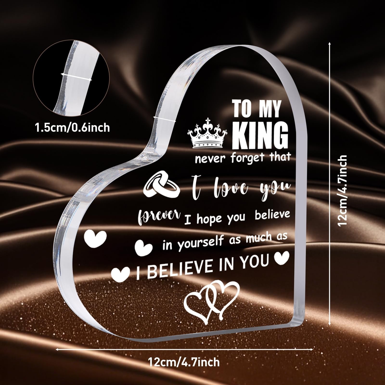 Gifts for Boyfriend, Men, Husband, I Love You Romantic Birthday Anniversary R…