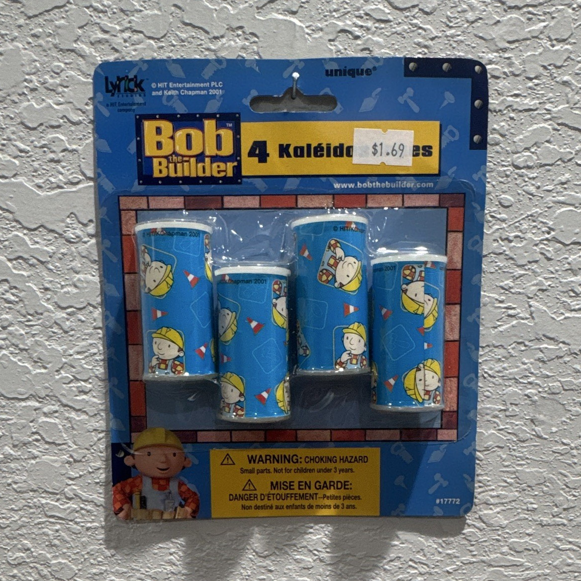 Unique Bob the Builder Kaleidoscopes 4-Pack Kids Party Favors Blue 17772