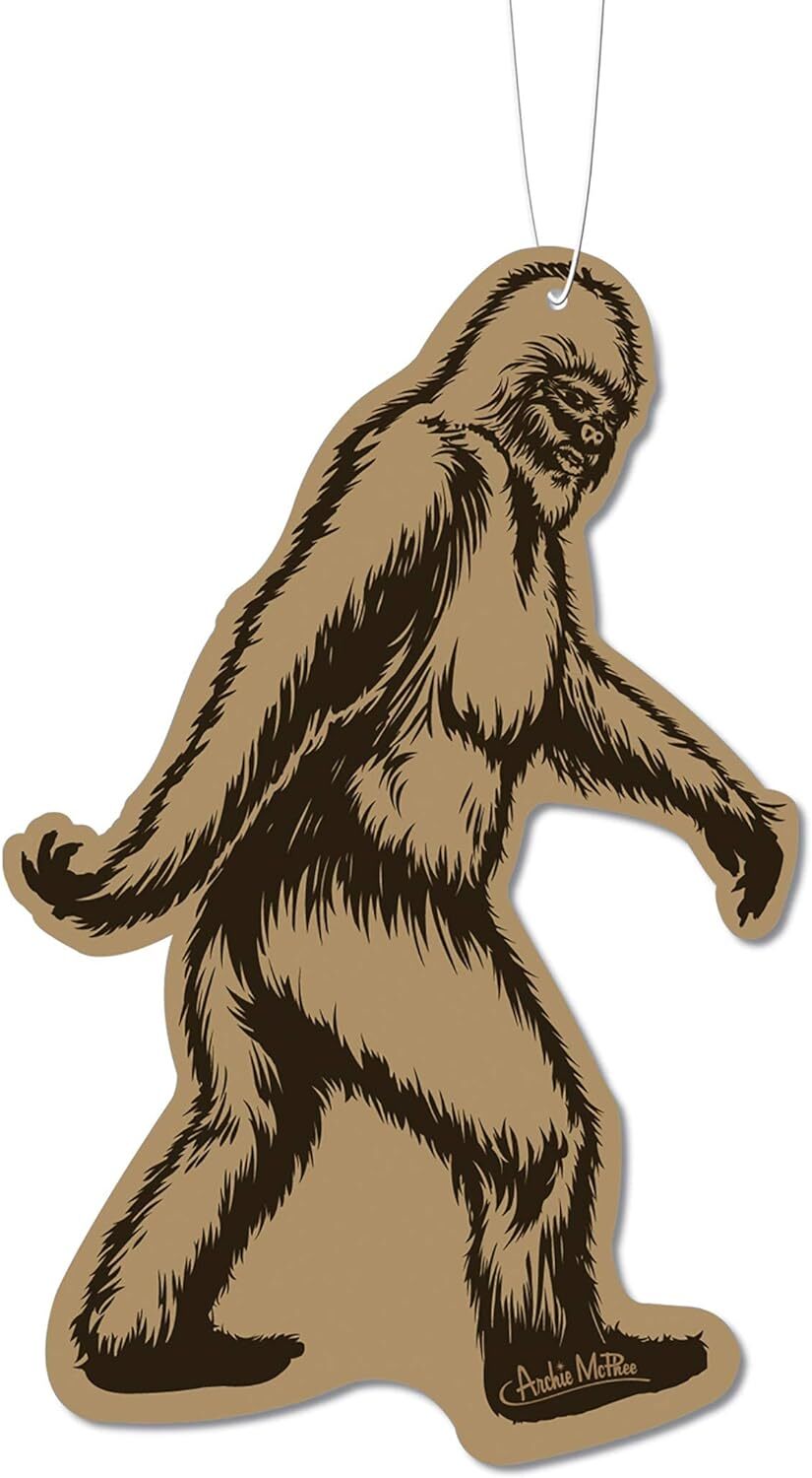 BIGFOOT Car Air Freshener – Deluxe Sasquatch (Pine Scent) – Archie McPhee