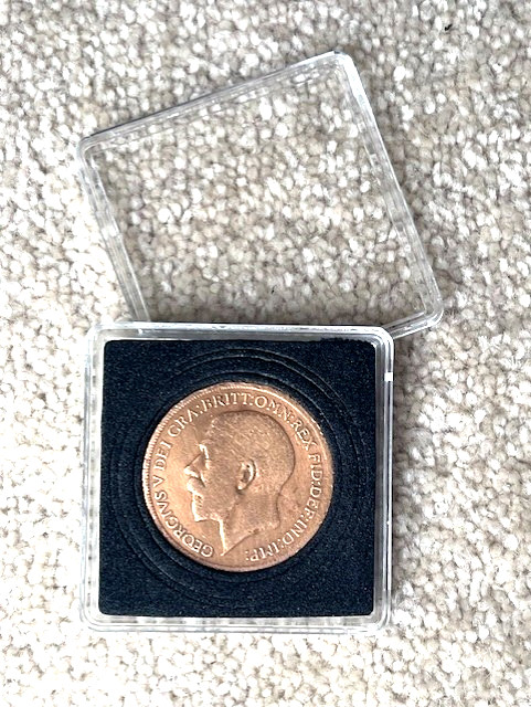 Unusual 100th Birthday Gift-1926 British UK Birth ONE PENNY Coin- Present.
