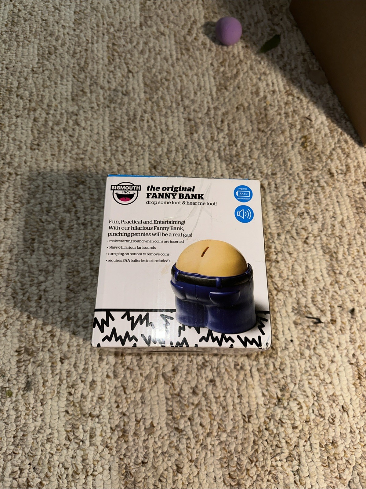 Fanny Piggy Butt Bank ~ The Fart Poop Machine Bank ~ GaG Prank Novelty Joke Toy