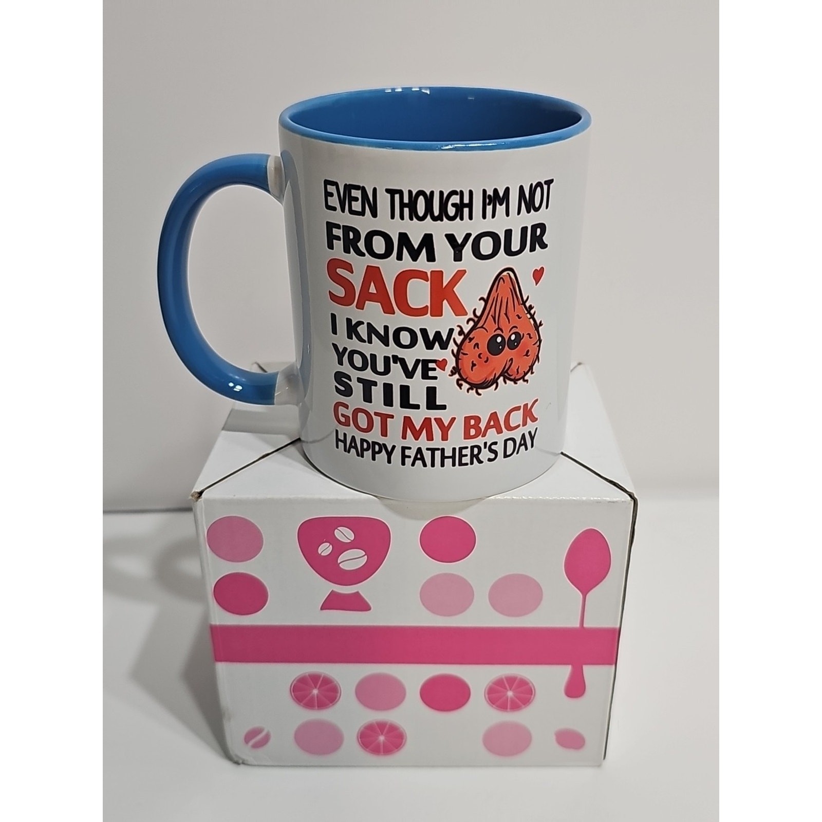 Fathers Day Mug Gift Stepdad Christmas Birthday Dad Not From Your Humor Funny