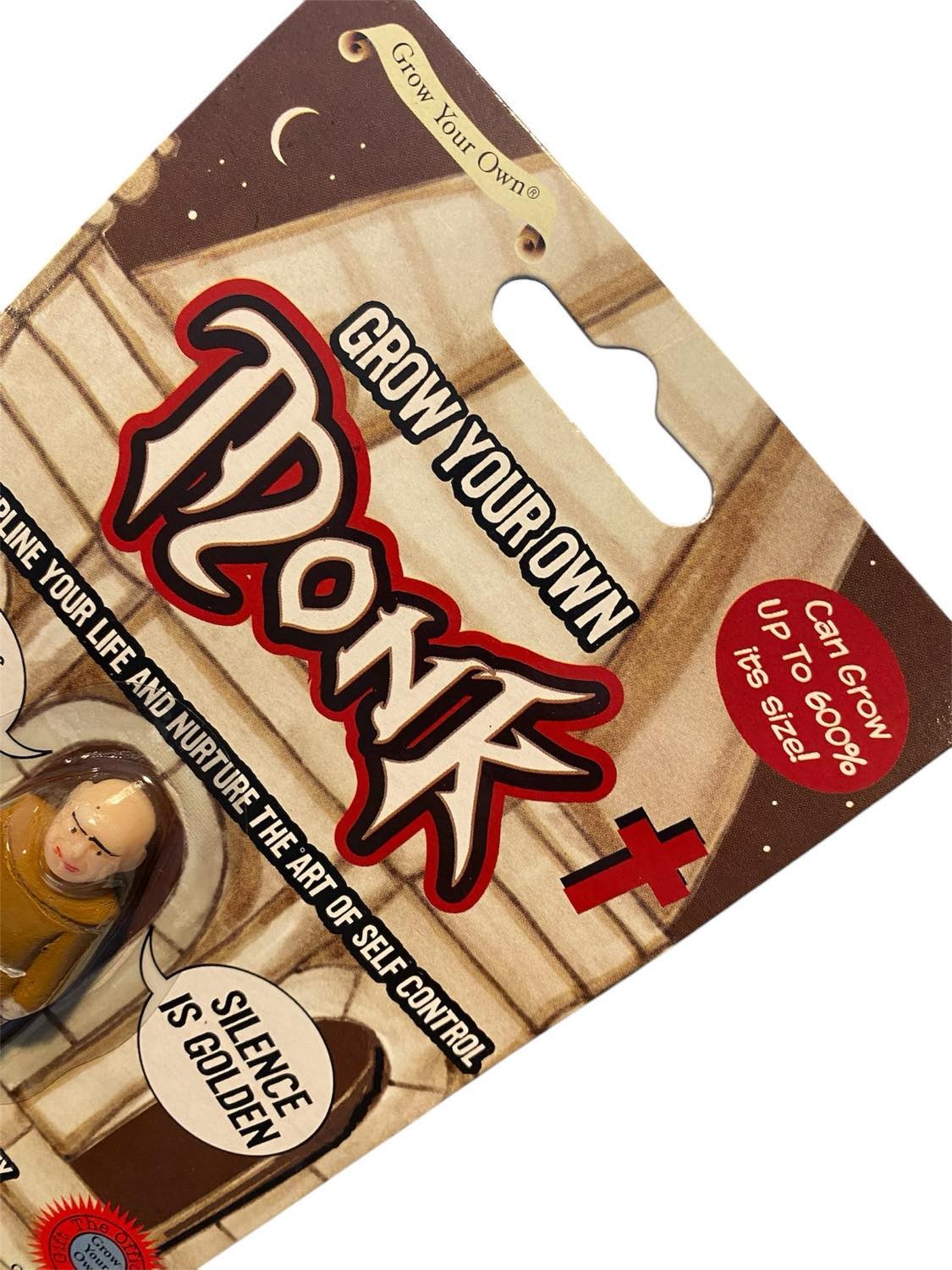 Grow Your Own Monk – Funny Novelty Gag Gift for Peace & Tranquility Lovers