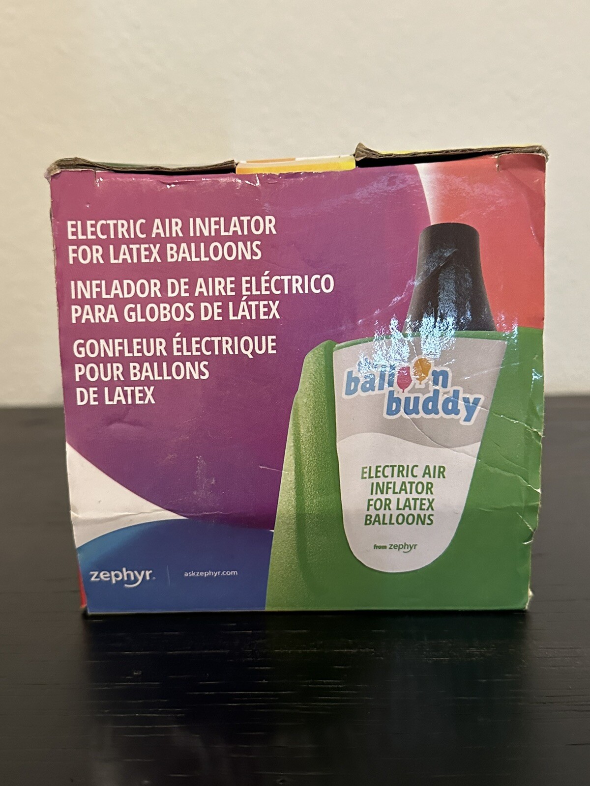 The Balloon Buddy Electric Air Inflator For Latex Balloons
