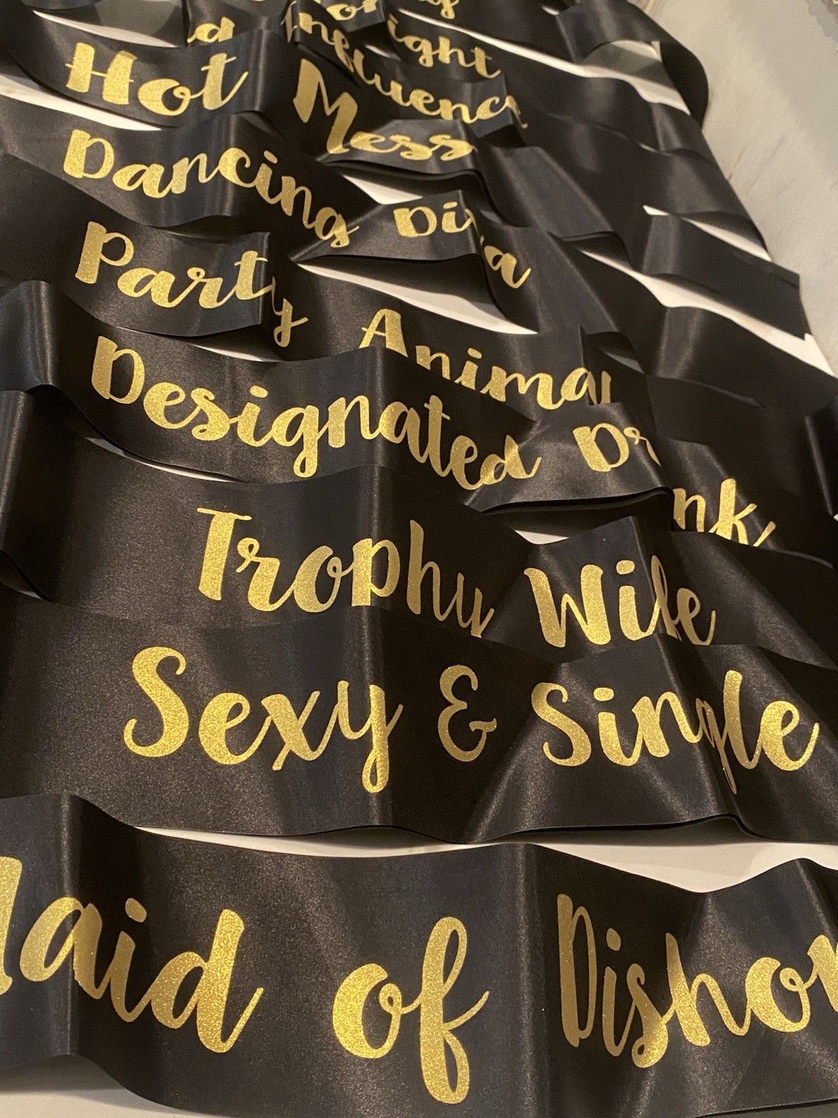 Black & Gold Bachelorette Party Kit – Complete Decor & Game Bundle 💋