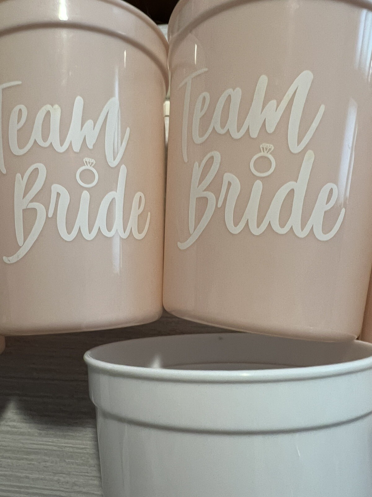 Bachelorette Party Cups Set Hen Party Team Bride 5 Pack 16oz Bridesmaid