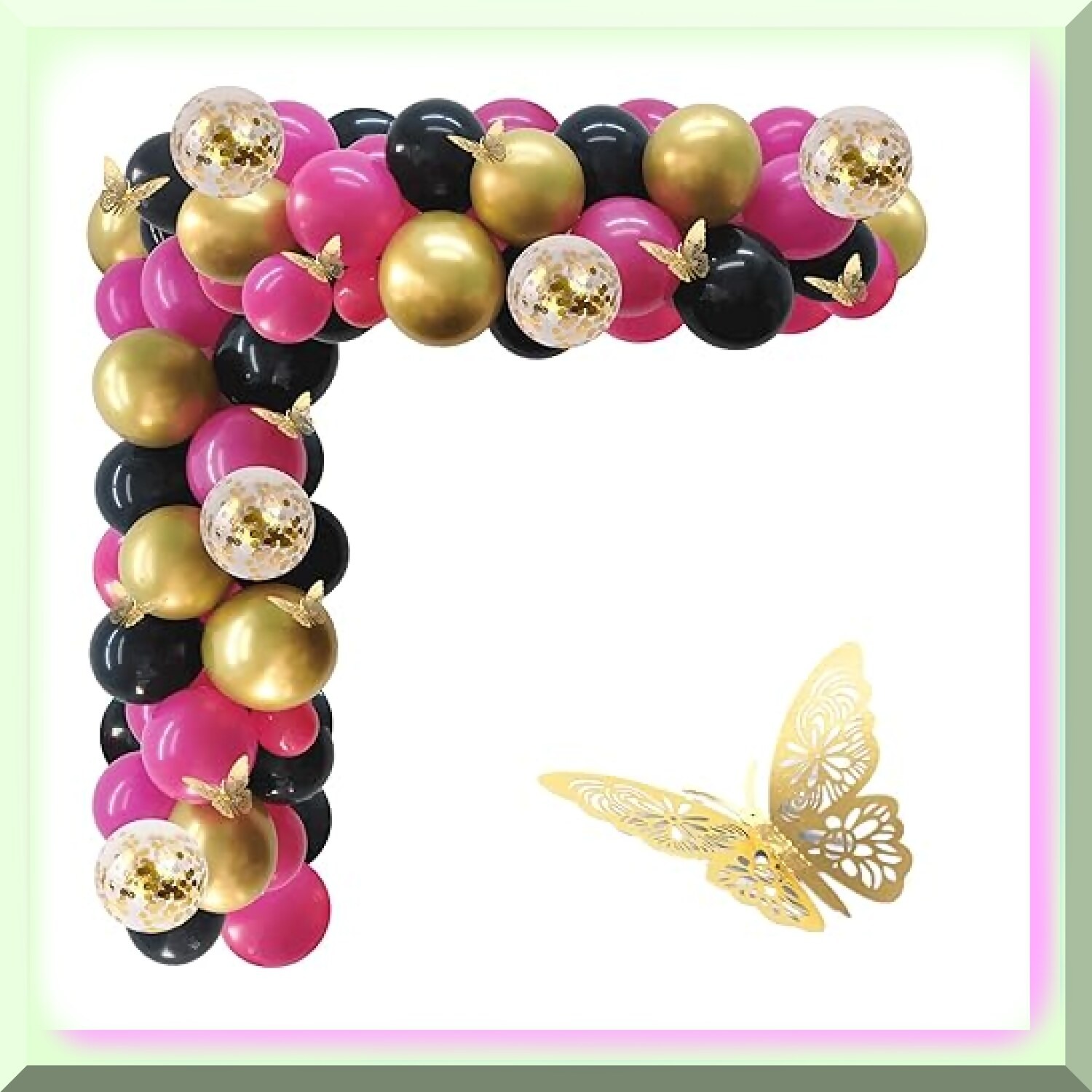 Pink Balloon Garland Kit with 127 Pieces