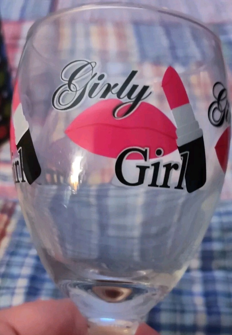 Lot Of 3- Wedding/Bachelorette Party/Girls Trip/Celebrate- Novelty Wine Glasses