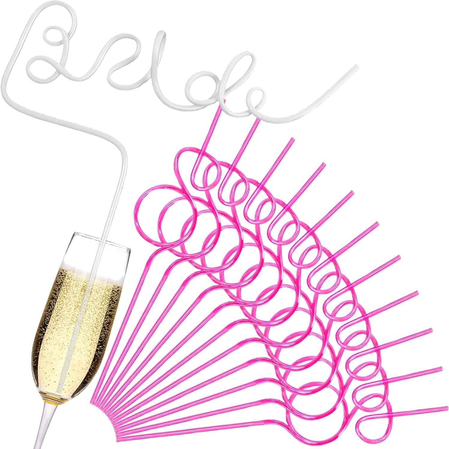 12PCS Bachelorette Drinking Straws for Wedding,Bridal Shower Party Favors | 1…