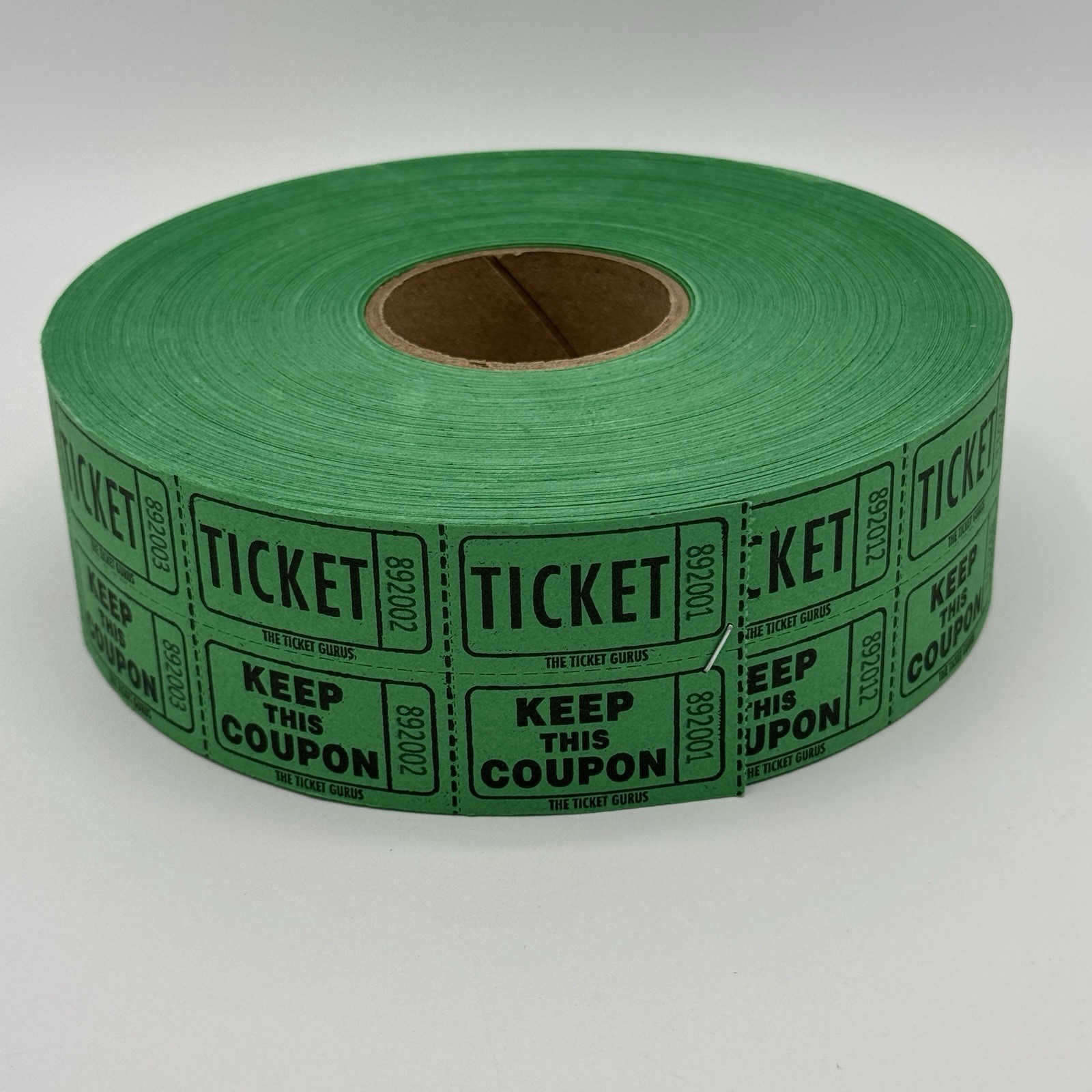 Double Roll Ticket Bundle 3 Rolls Blue Yellow & Green Amscan & The Ticket Gurus