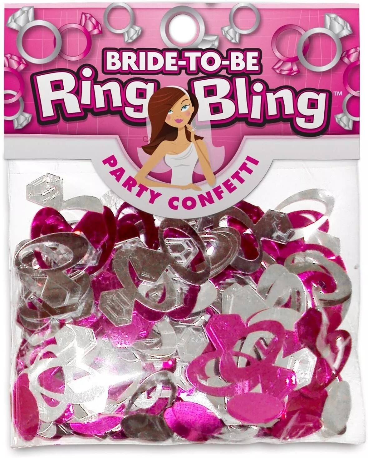 Bride To Be Ring Bling Confetti Bachelorette Party Favors 20 Grams
