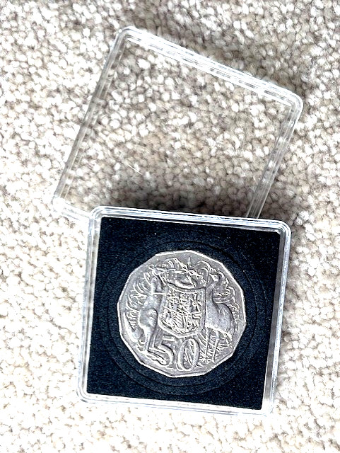 Birthday Present 20th, Unusual Gift 2006 AUSTRALIAN Birth 50 cent Coin