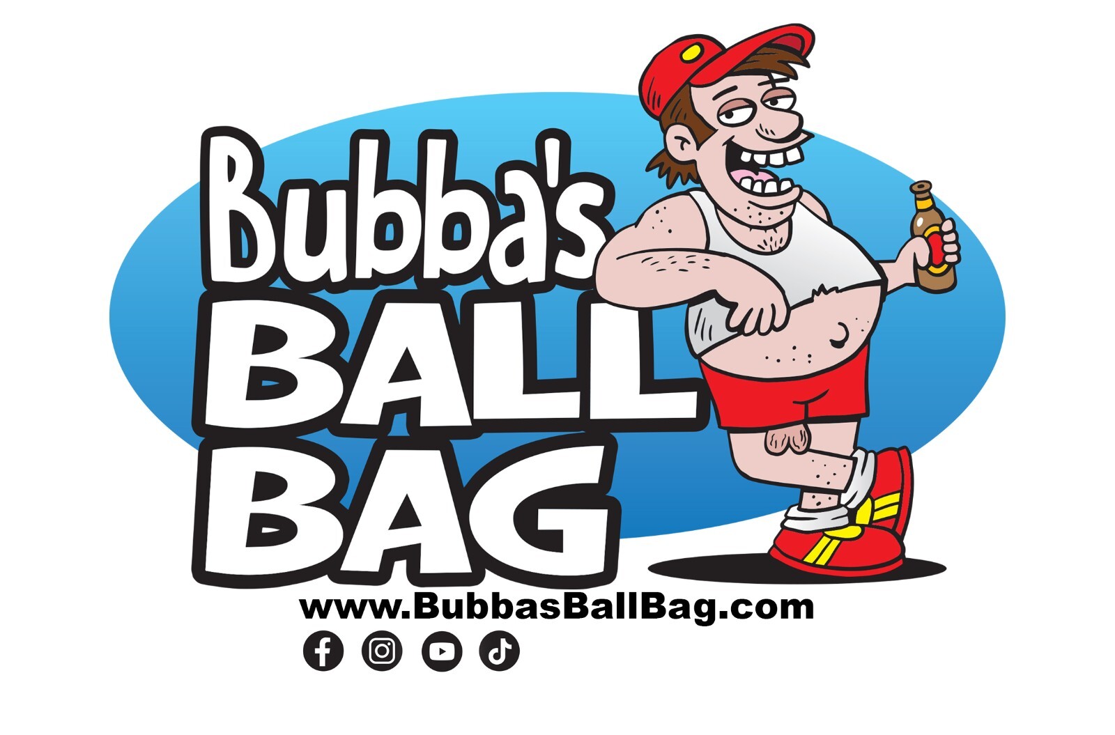 Fake Silicone Hanging Testicles – Balls Ballsack – Prank Gag Gift (Hairless)