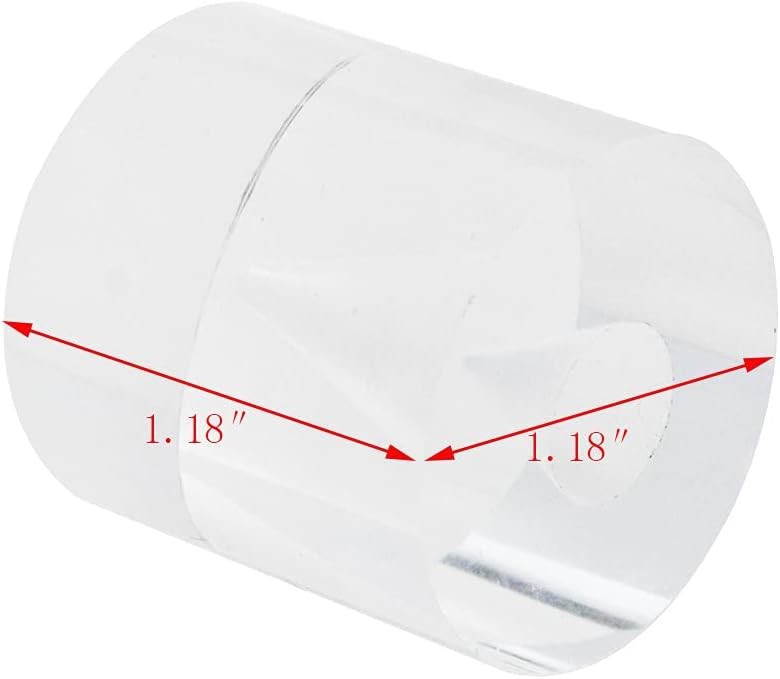 4 Pcs Small Ice Cream Cone Holder Stand 1.18 Inch Acrylic Rack Easy to Clean