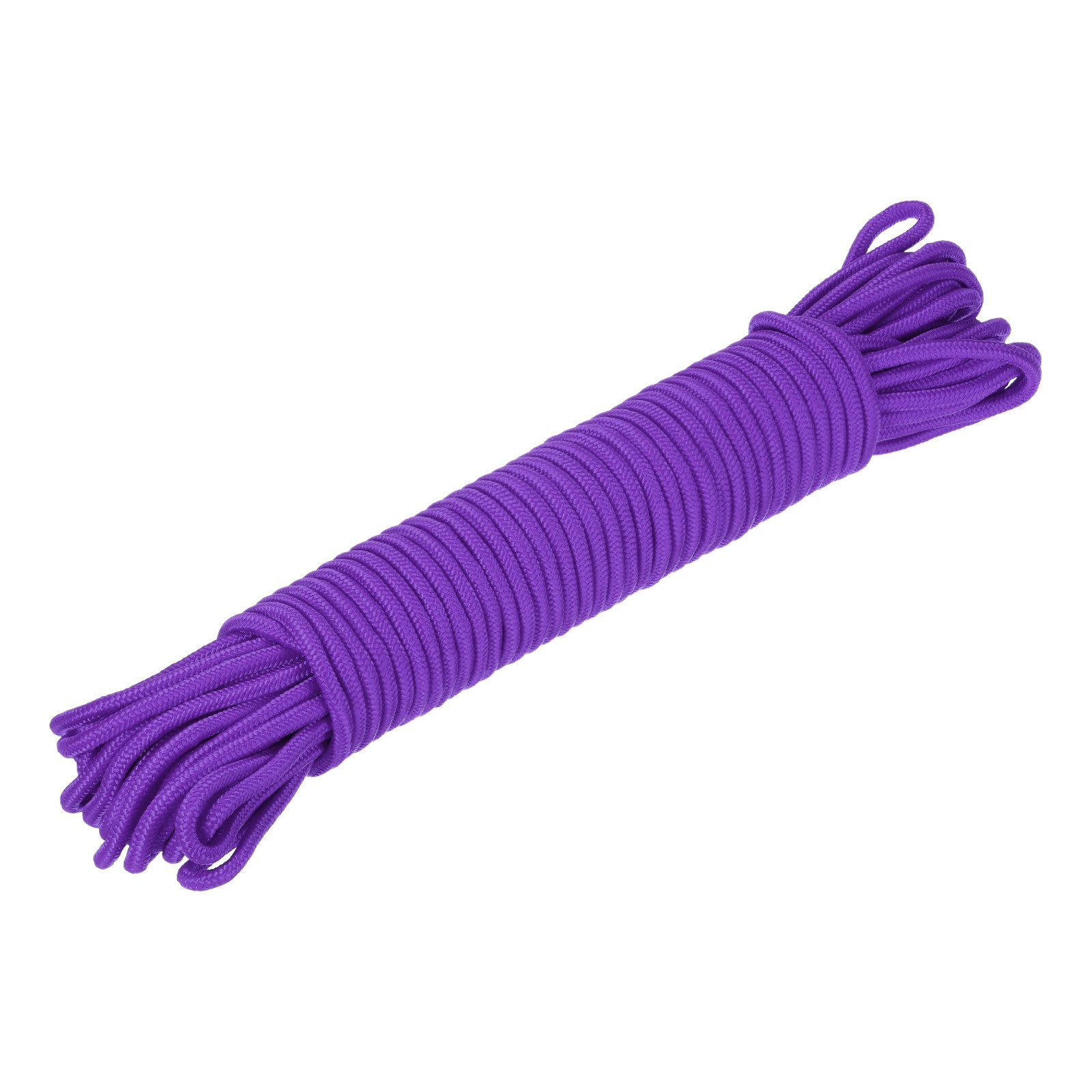 45M/147.7ft 7mm Purple Outdoor Braided Polypropylene Rope
