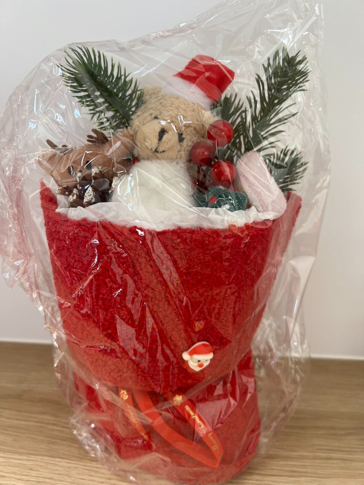 Festive Gift Plush Toy Bouquet, Christmas Present for Girlfriend or Family