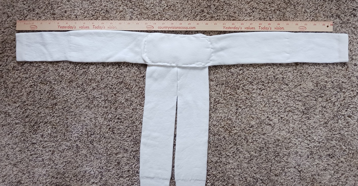 Vintage ‘LONG JOHNS’ Homemade NOVELTY GAG GIFT made from Mens Socks with Poem