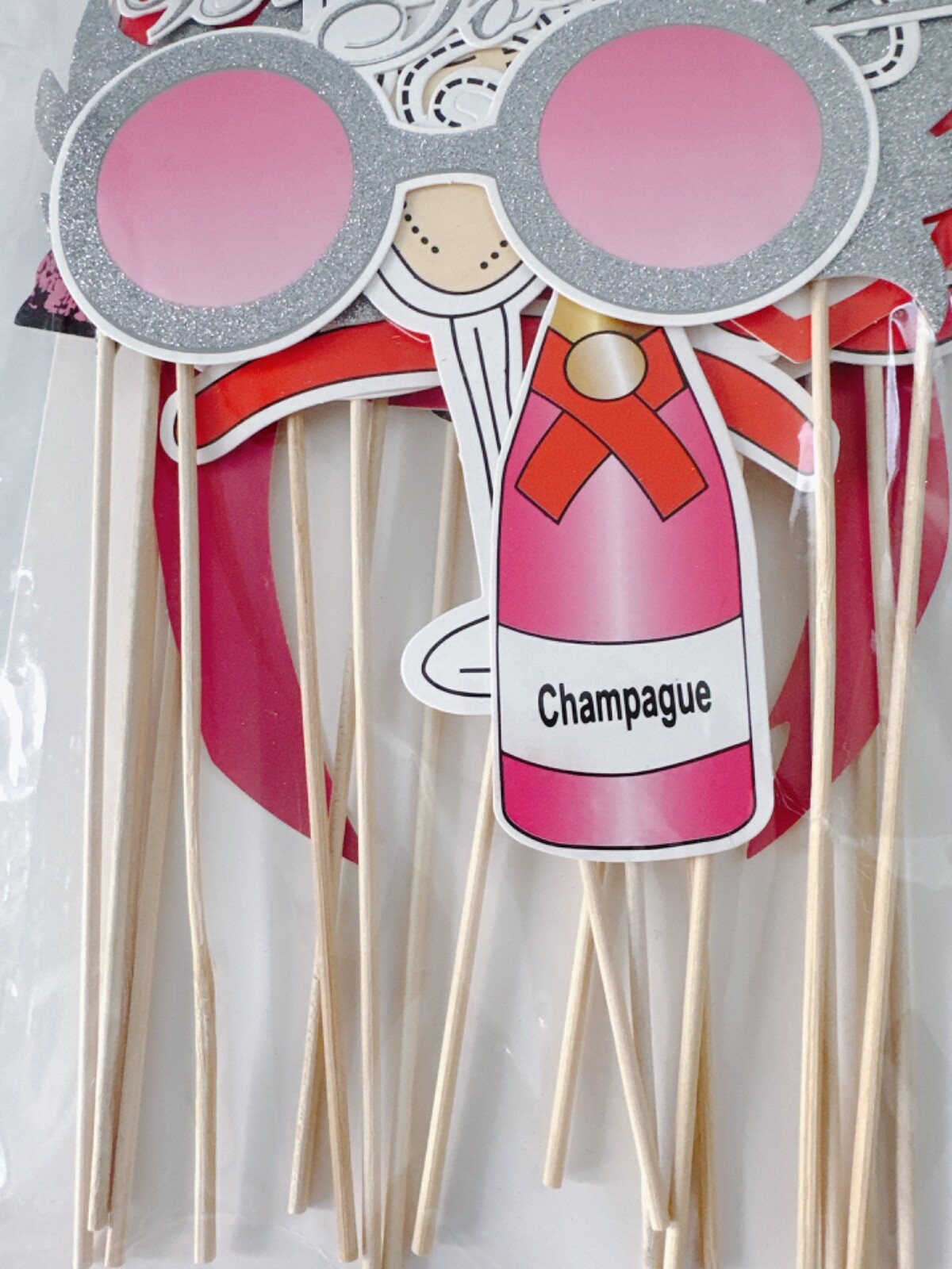 Bride to be Bachelorette Hen Night Party Selfie Photo Booth Prop Fun Game Decor