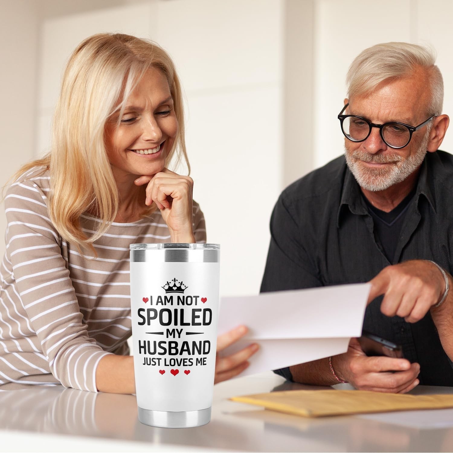 Gifts for Wife from Husband, Wife Gifts, I Am Not Spoiled My Husband Just Lov…