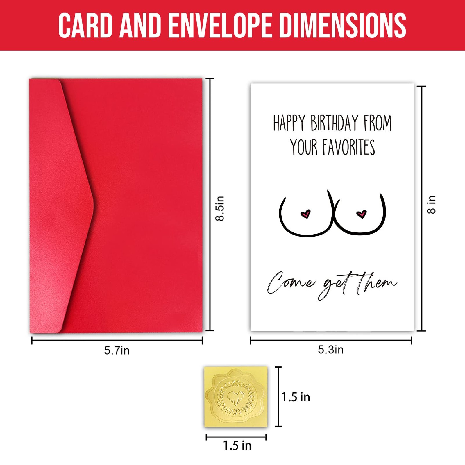 GYYsweetus Funny Husband Birthday Card, 20.5 x 13.5 cm, birthday card