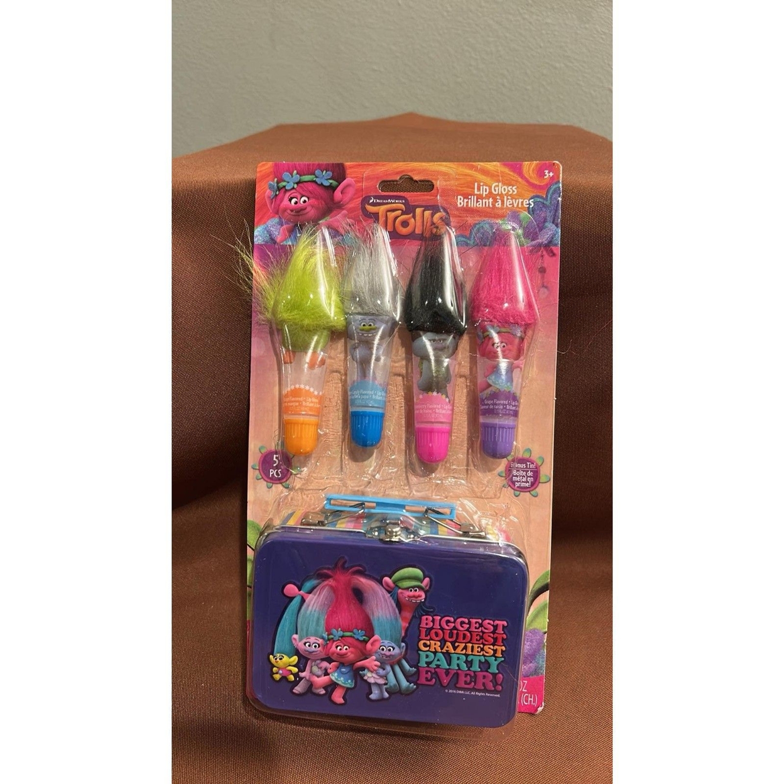 Troll Bracelets Dreamworks Pez Despenser Troll s Lip Gloss Set