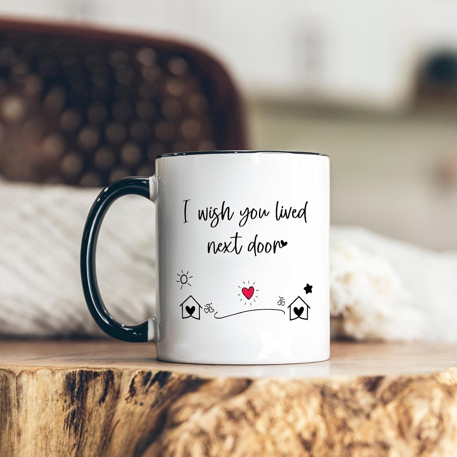 Bestie Gifts for Women: Unique Friendship Gifts – ‘I Wish You Lived Next Door’