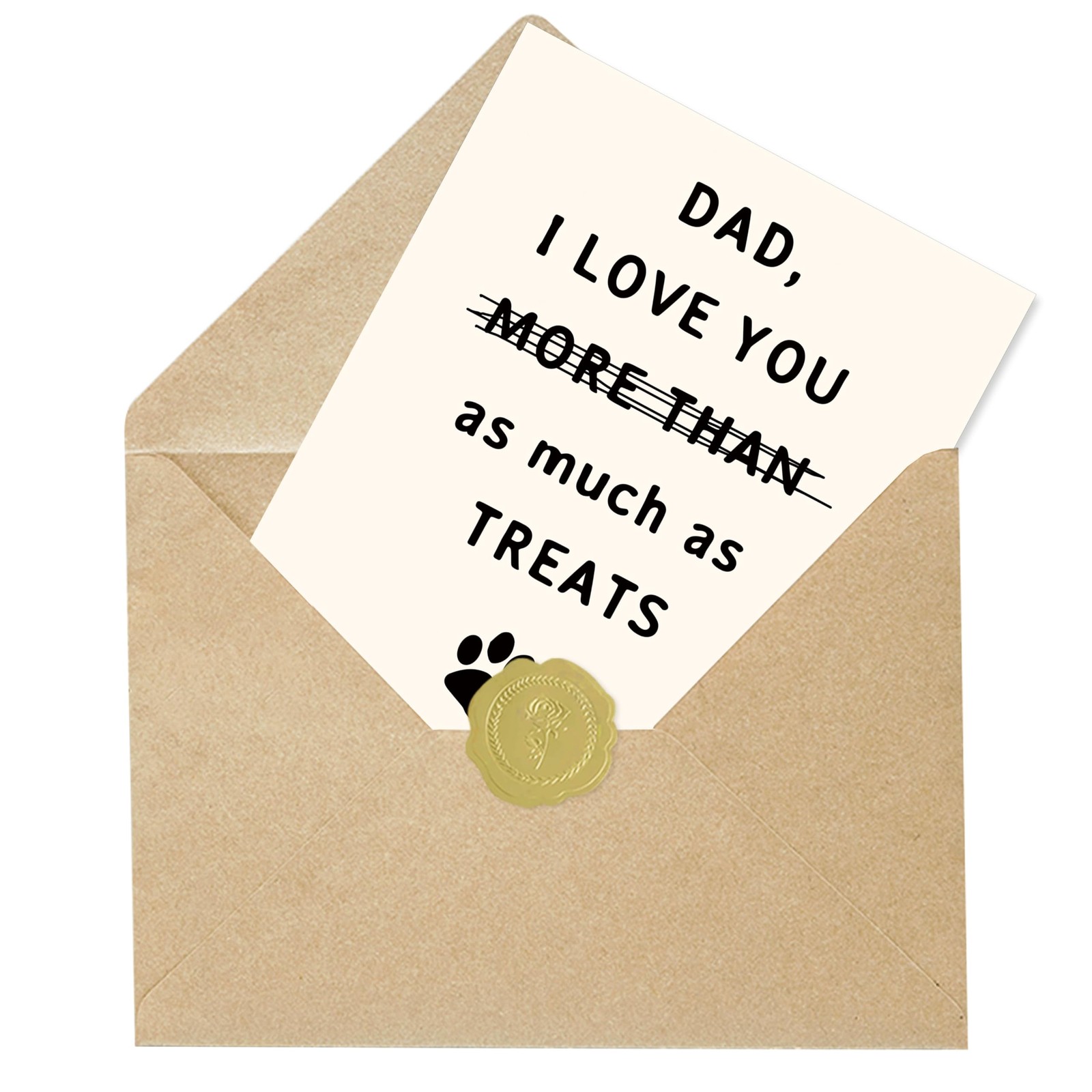 Smithtuy Fathers Day Card, Cards Gifts 7 x 5 inches, SY-288