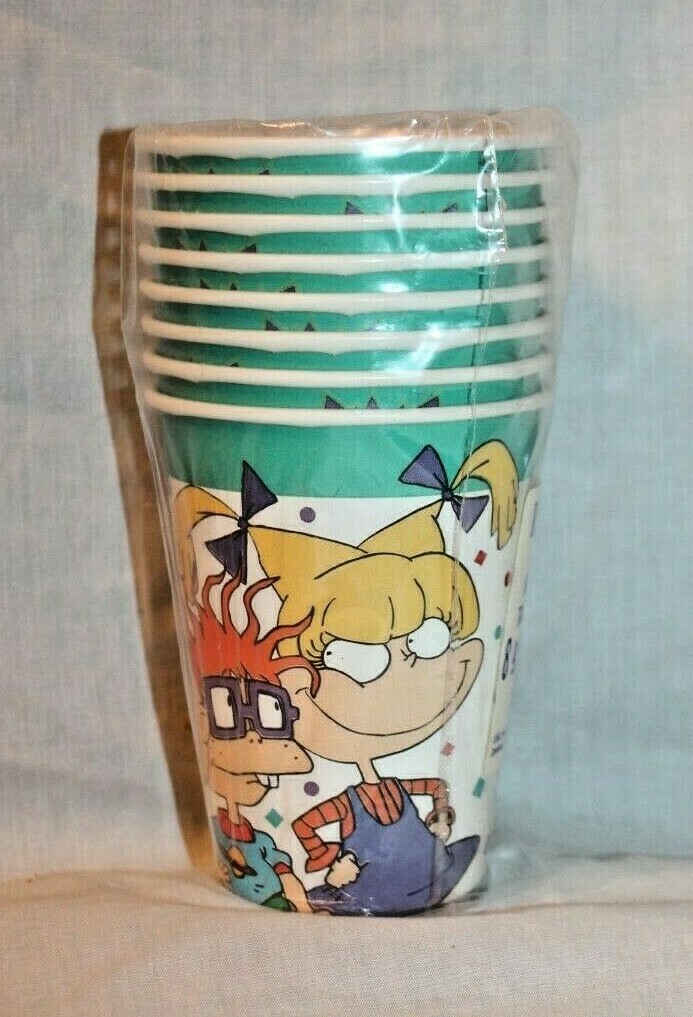 NEW IN PACKAGE 8-RUGRATS PAPER CUPS PARTY SUPPLIES