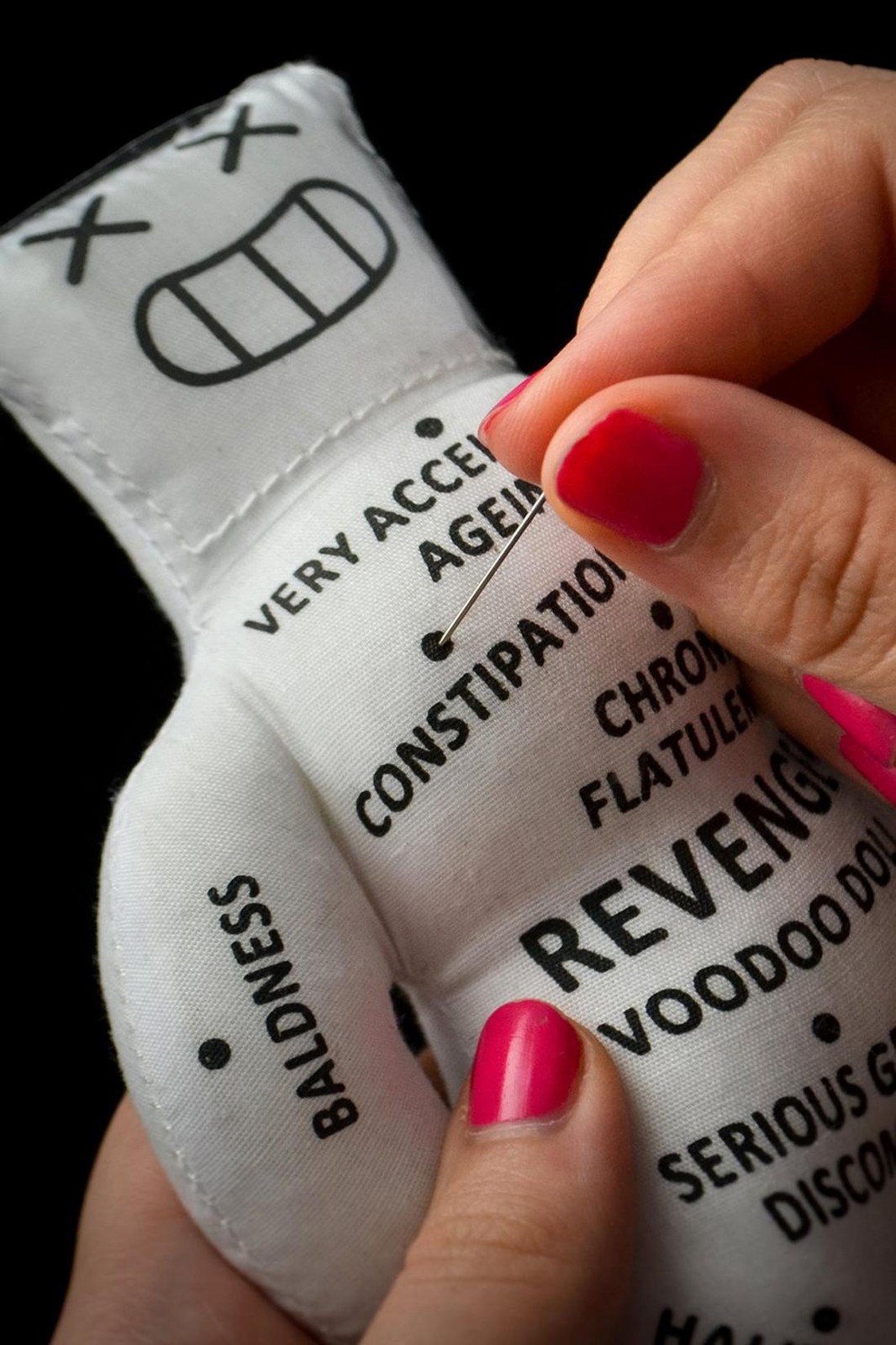 REVENGE Voodoo Doll with Pins ~ Boyfriend Girlfriend Fun Adult Gag Office Gift😈