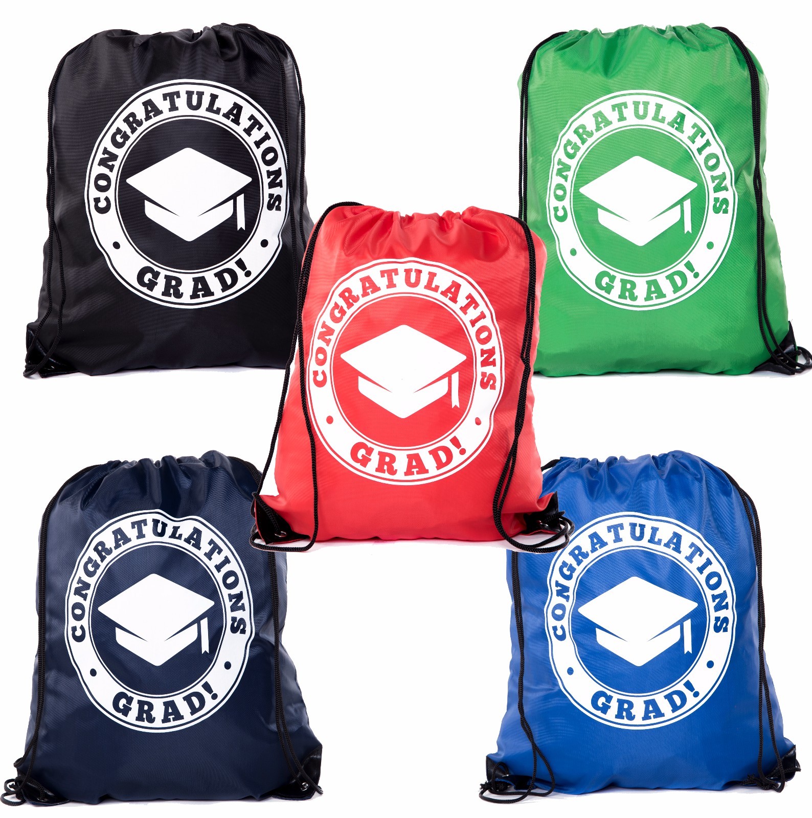 Graduation Gift Bags for Graduation Party Favors| Drawstring Bags by Mato & Hash