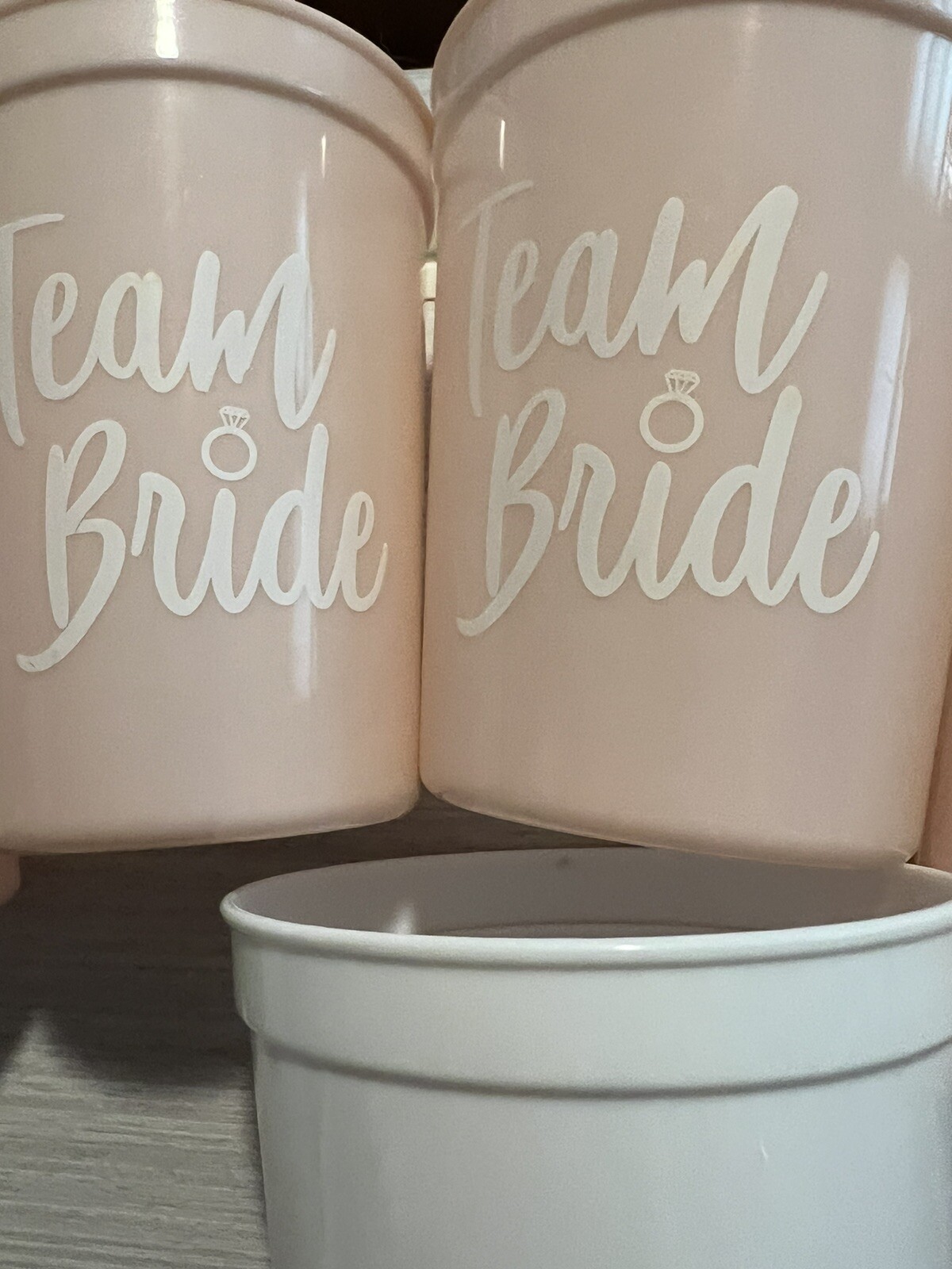 Bachelorette Party Cups Set Hen Party Team Bride 5 Pack 16oz Bridesmaid