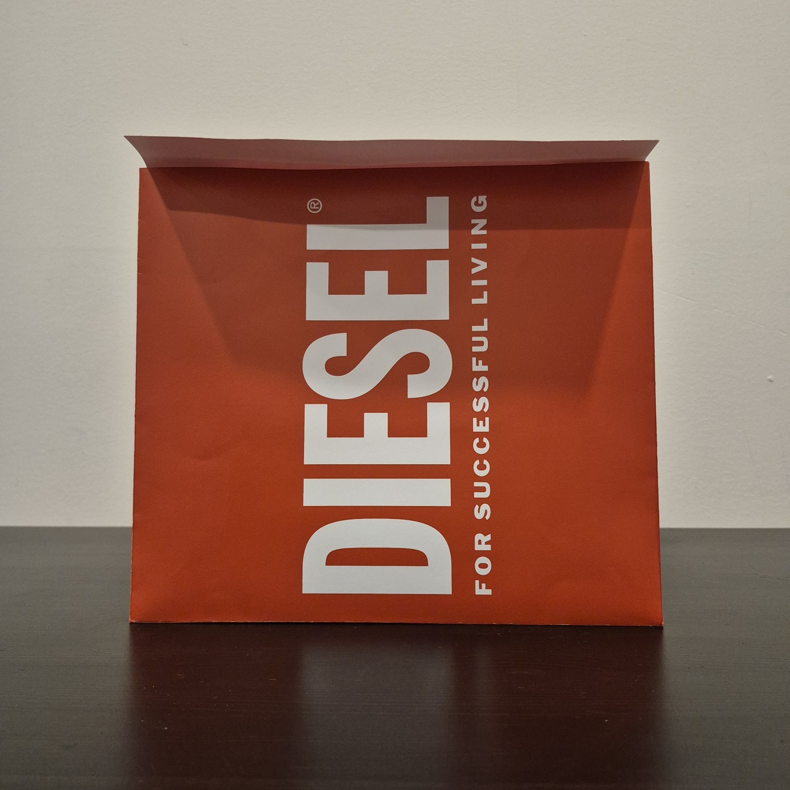 Diesel – One Medium Sized Logo Red Gift Envelope – Excellent Condition