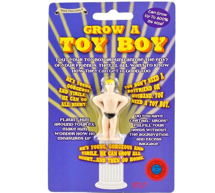 Grow Your Own BOY TOY Boyfriend Sugar Daddy – This Hunk of a Man! Gag Joke Gift