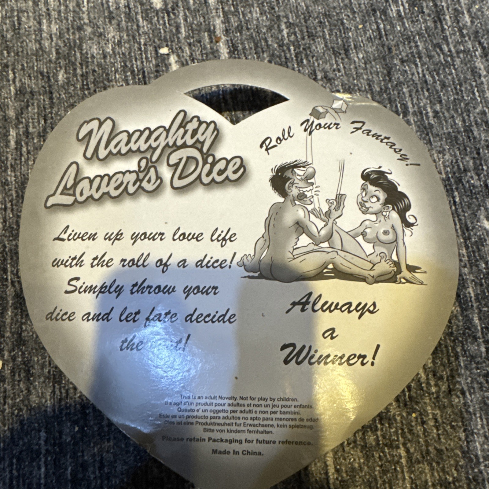 Sexy Dice Games Lovers Naughty Dice Foreplay Hen Party Gift Novelty