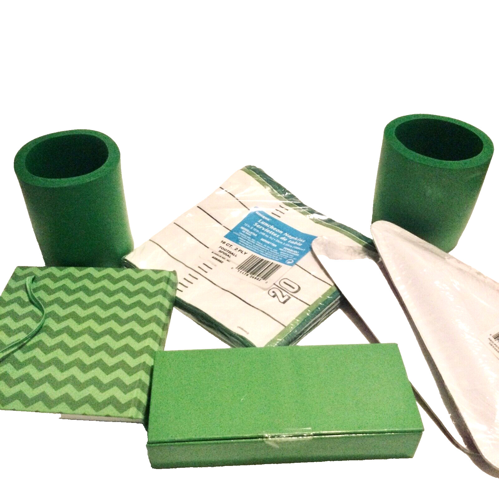 Football Theme Entertainment & Stationery 7 Pc Bundle NWT
